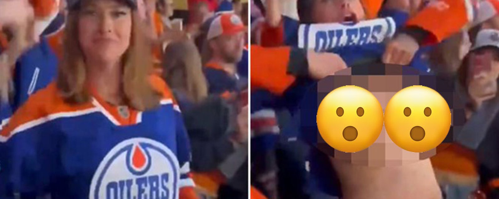 Oilers fan receives interesting offer after flashing fans in Game 6