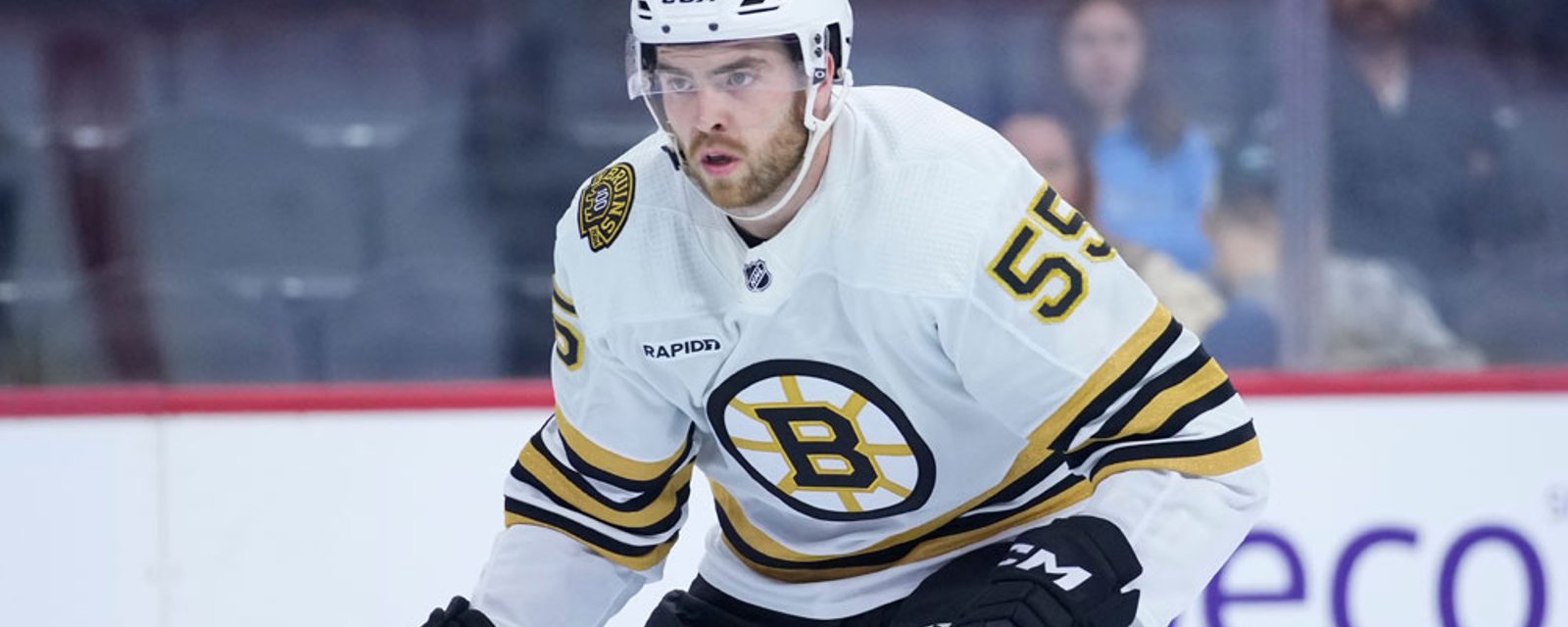 Full details of tonight's trade between Bruins and Wild