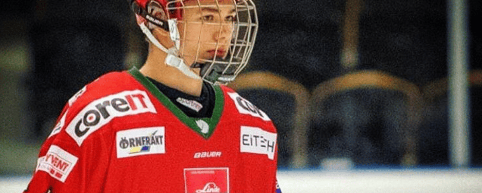 Red Wings sign D prospect William Wallinder 