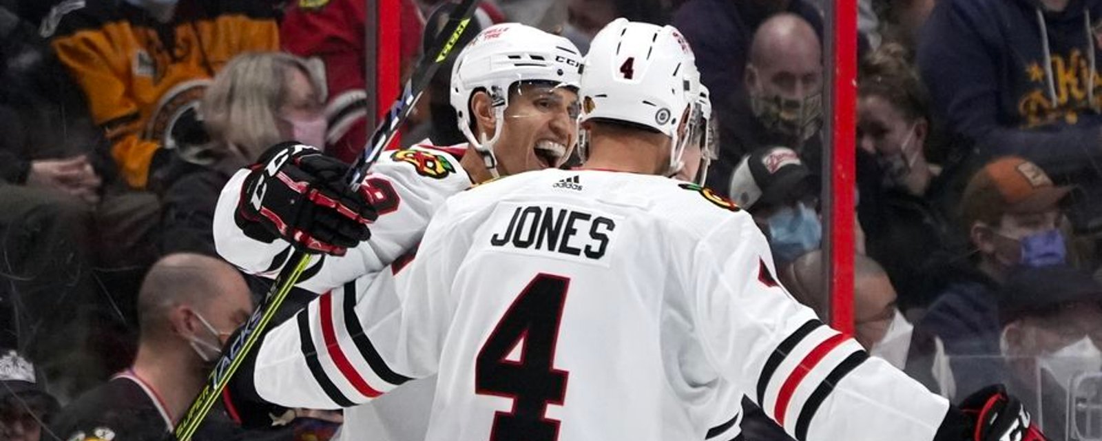 Low blow given by Blackhawks to Seth Jones...