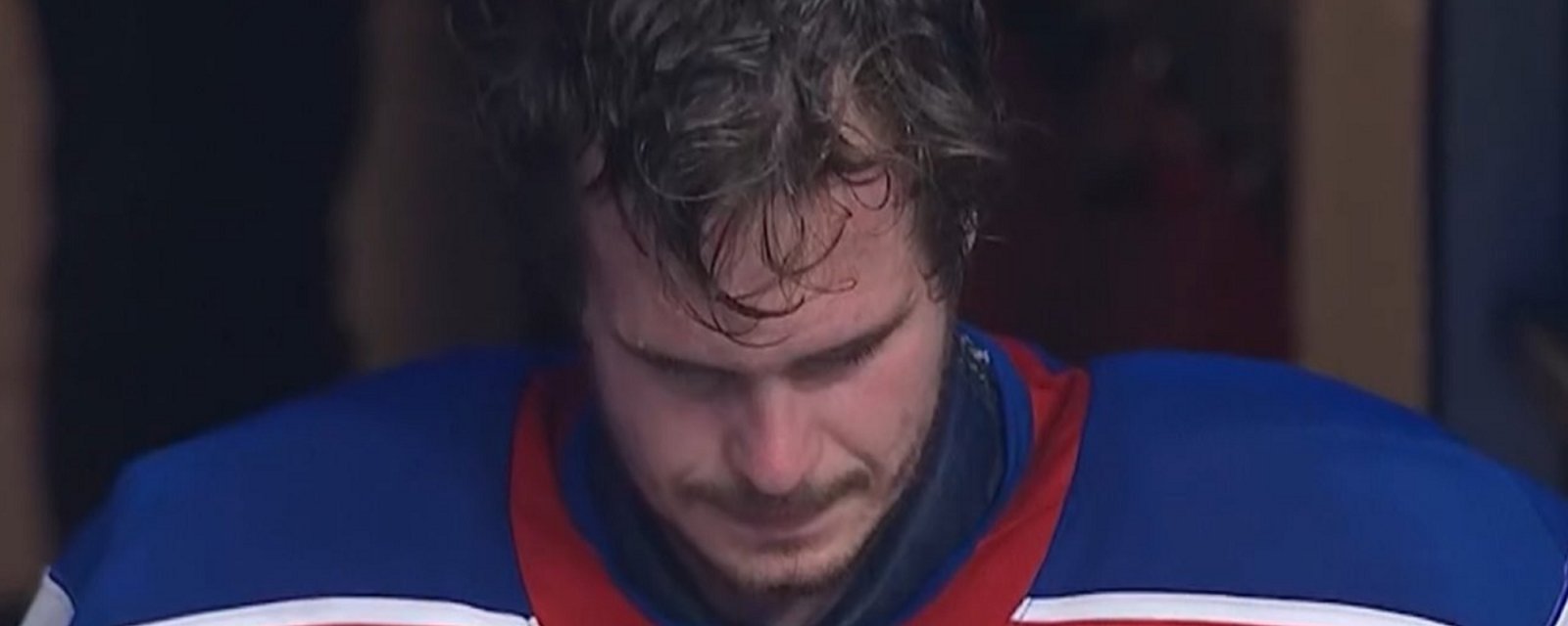 Igor Shesterkin pulled in humiliating first period for Rangers.