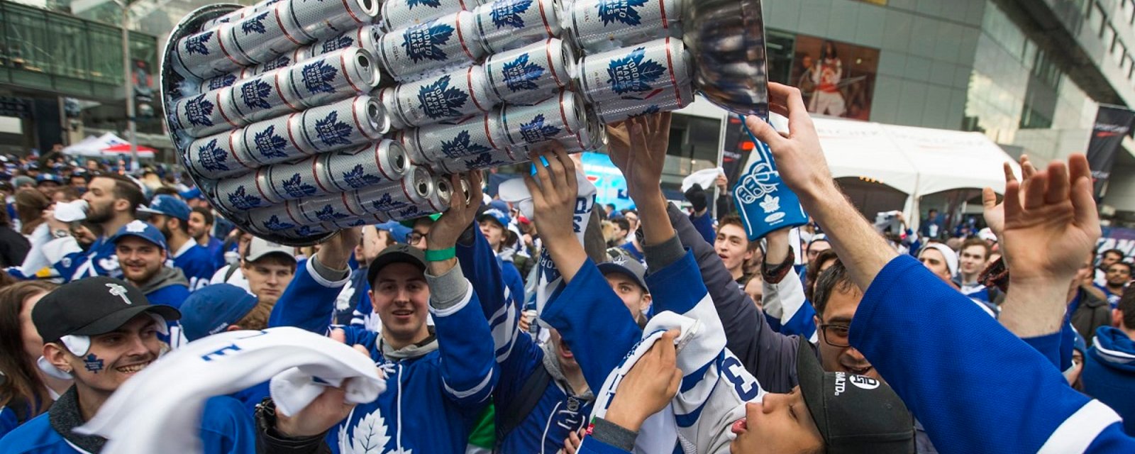 Which NHL fan base drinks the most?