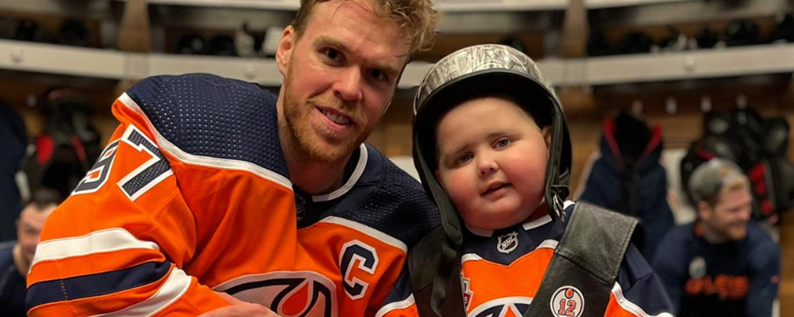 Connor McDavid and girlfriend Lauren pull classy move following Ben Stetler’s passing