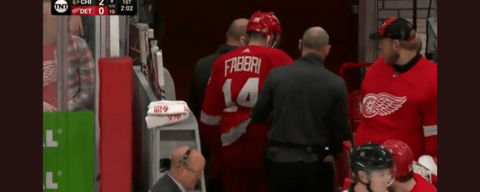 Red Wings lose Robby Fabbri yet again