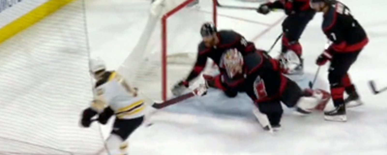 Defenseman Ian Cole with a sprawling glove save!