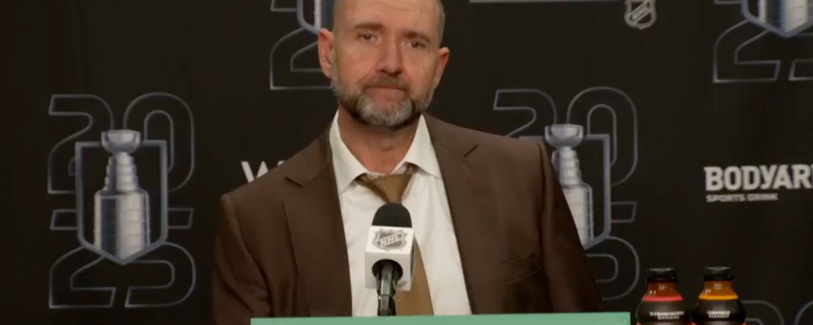 Pete DeBoer basically asks to get fired after Stars’ elimination