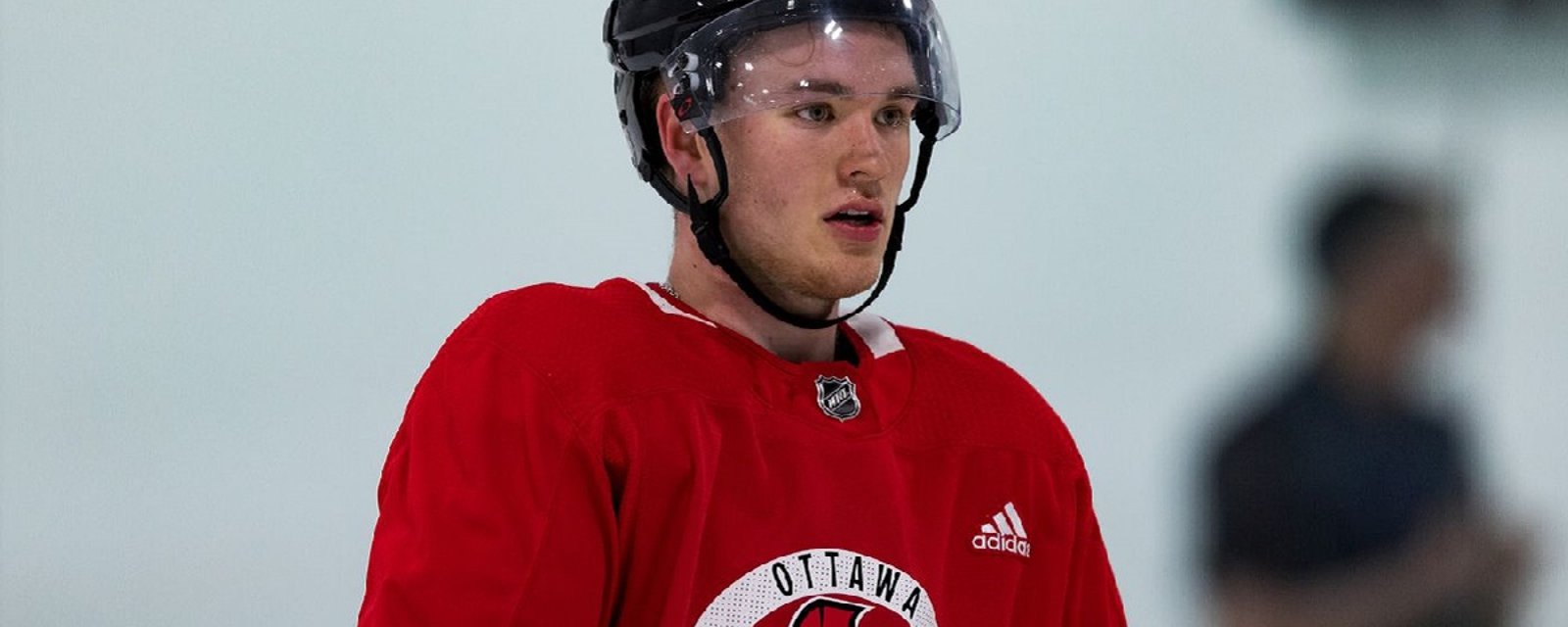 Angus Crookshank calls out Arber Xhekaj after Habs/Sens prospect game.