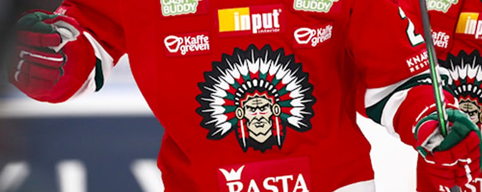 SHL team Frolunda drops its classic “Indian head” logo