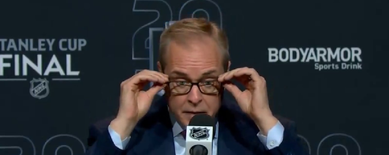 Paul Maurice reacts to controversial goal call in Game 6.