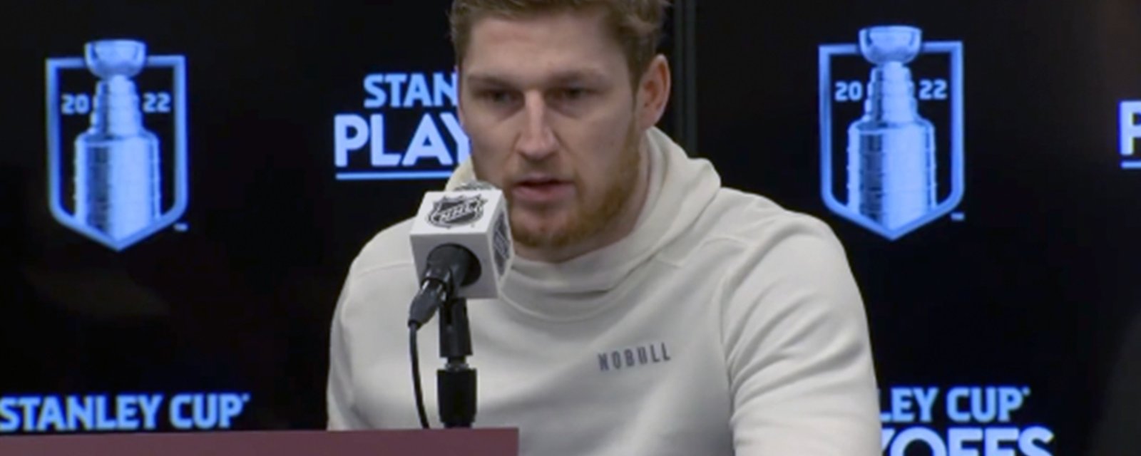 MacKinnon makes some snide remarks on facing off against McDavid and Draisaitl