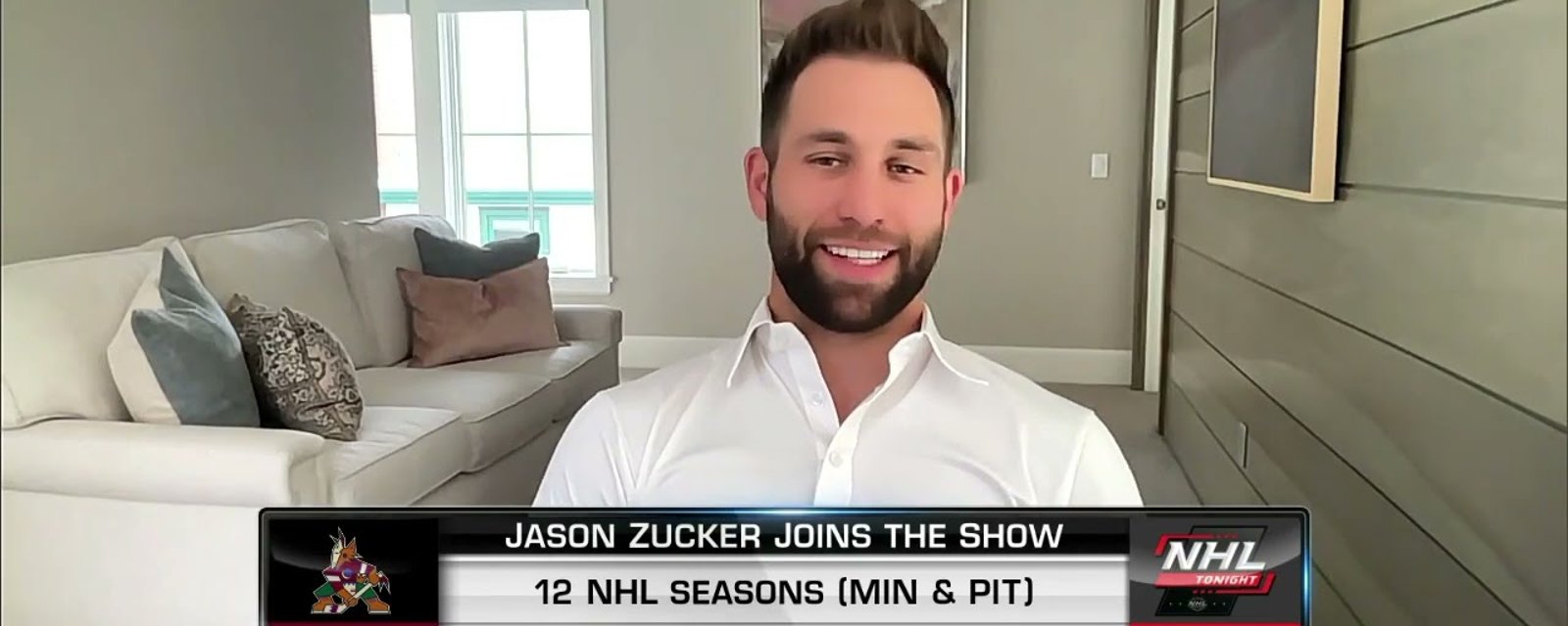 New Coyote Jason Zucker stuns with first comment on Arizona!