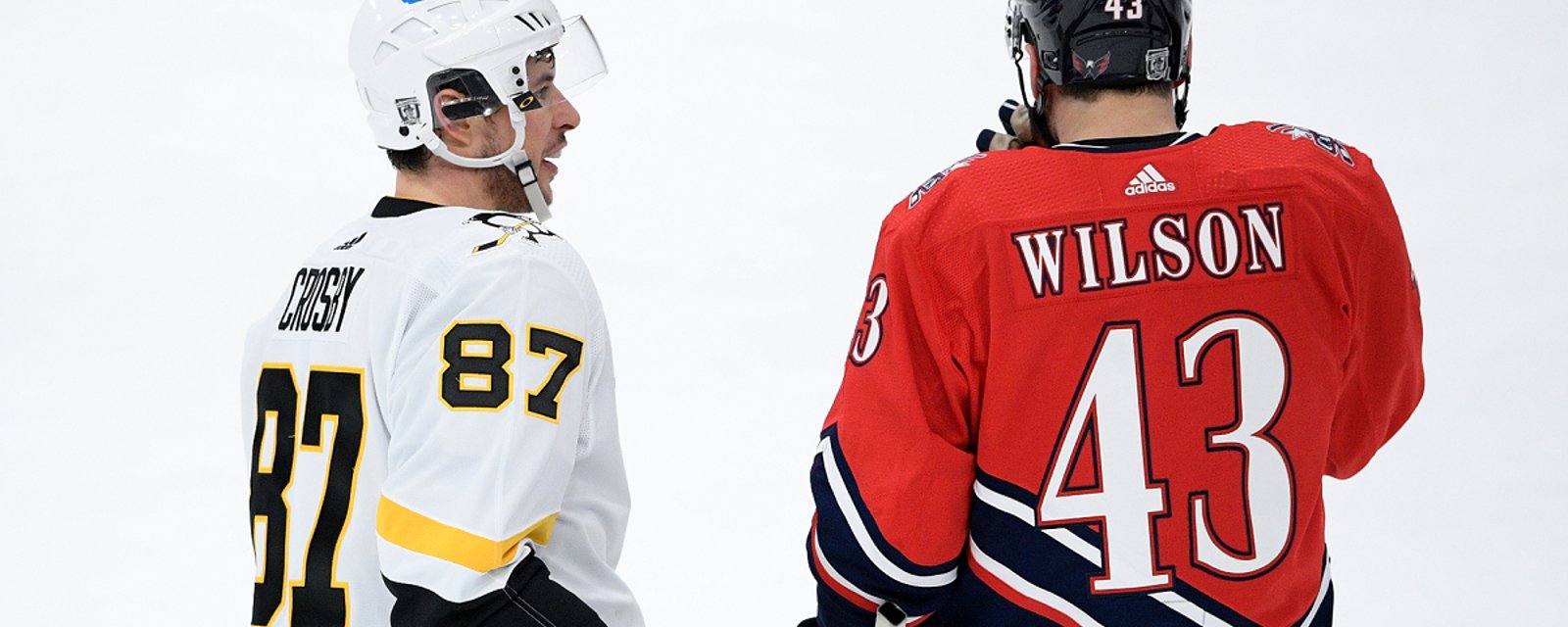 Tom Wilson shares his true feelings on rival Sidney Crosby.