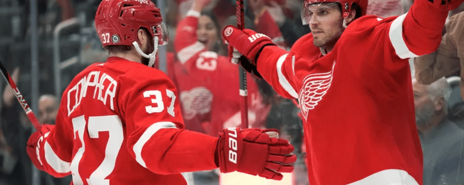 Red Wings will be shorthanded vs. Sharks 