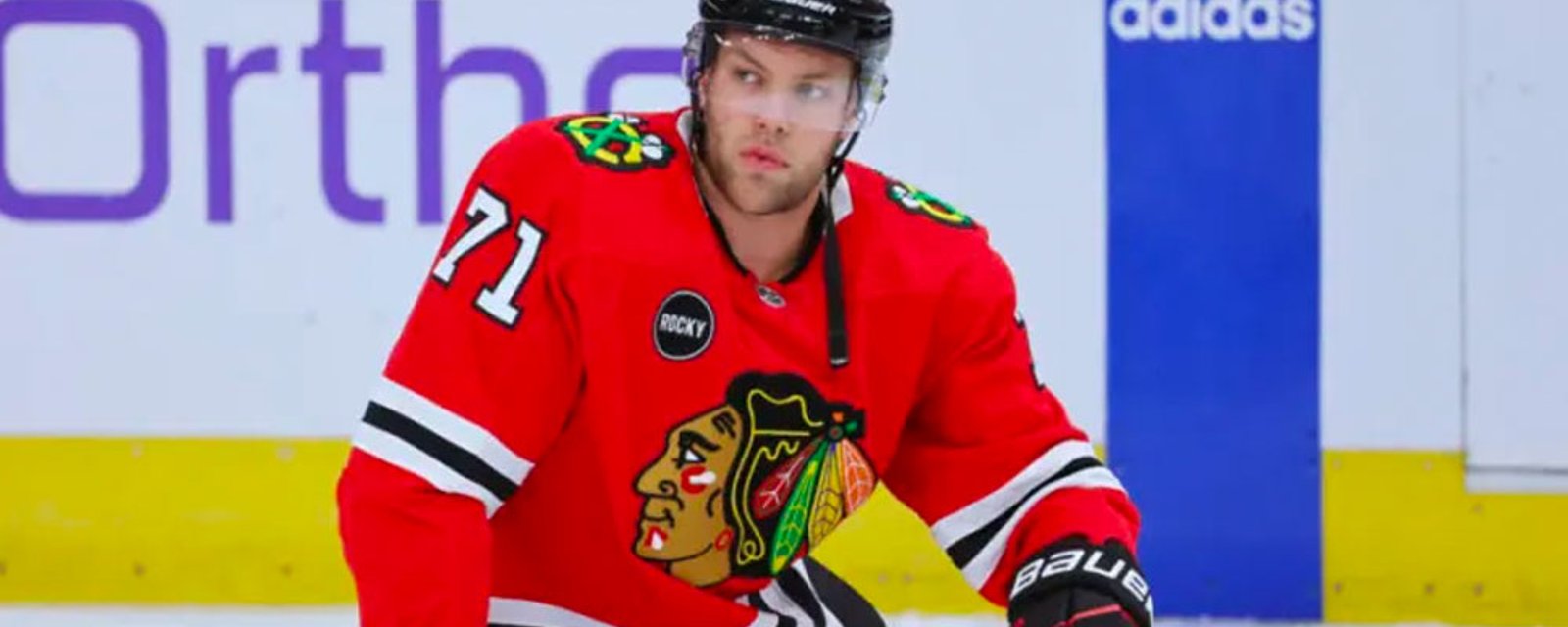 Blackhawks forced to change plans with Taylor Hall