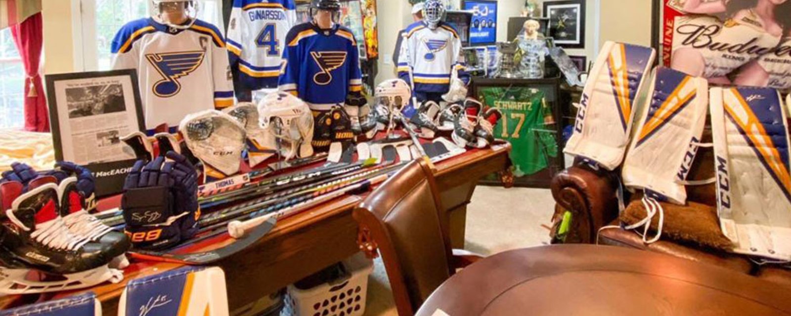 Diehard Blues fan sues the team for selling him phony game worn memorabilia