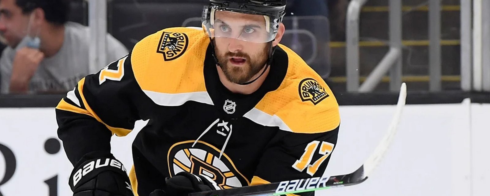 Huge update from Bruins forward Nick Foligno.