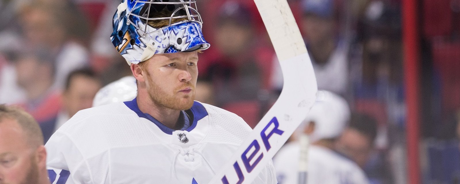 Leafs set their lines before facing former goaltender Frederik Andersen tonight.