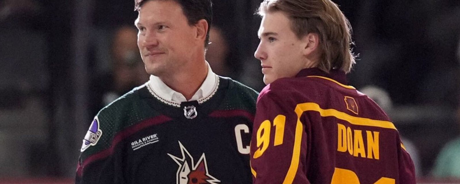 One final insult for Shane Doan from the Arizona Coyotes