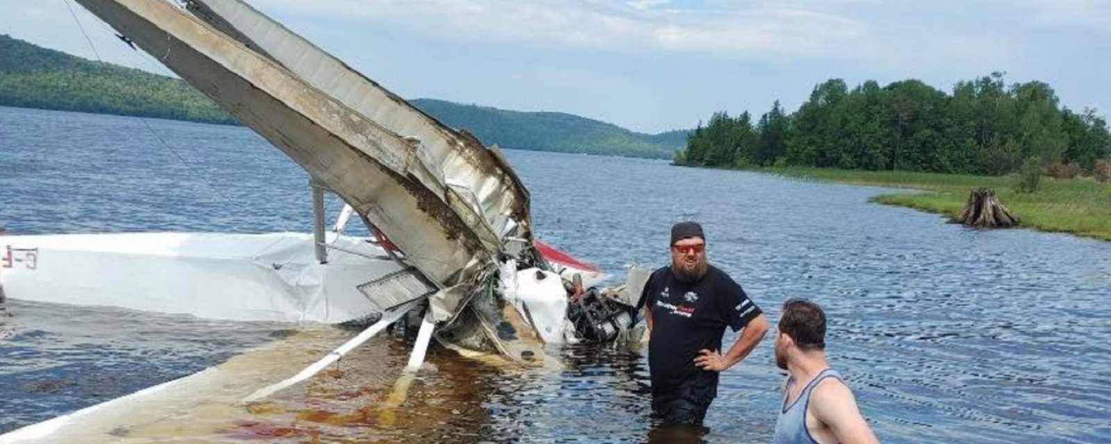  Paul Byron tells the true story of the plane crash rescue.
