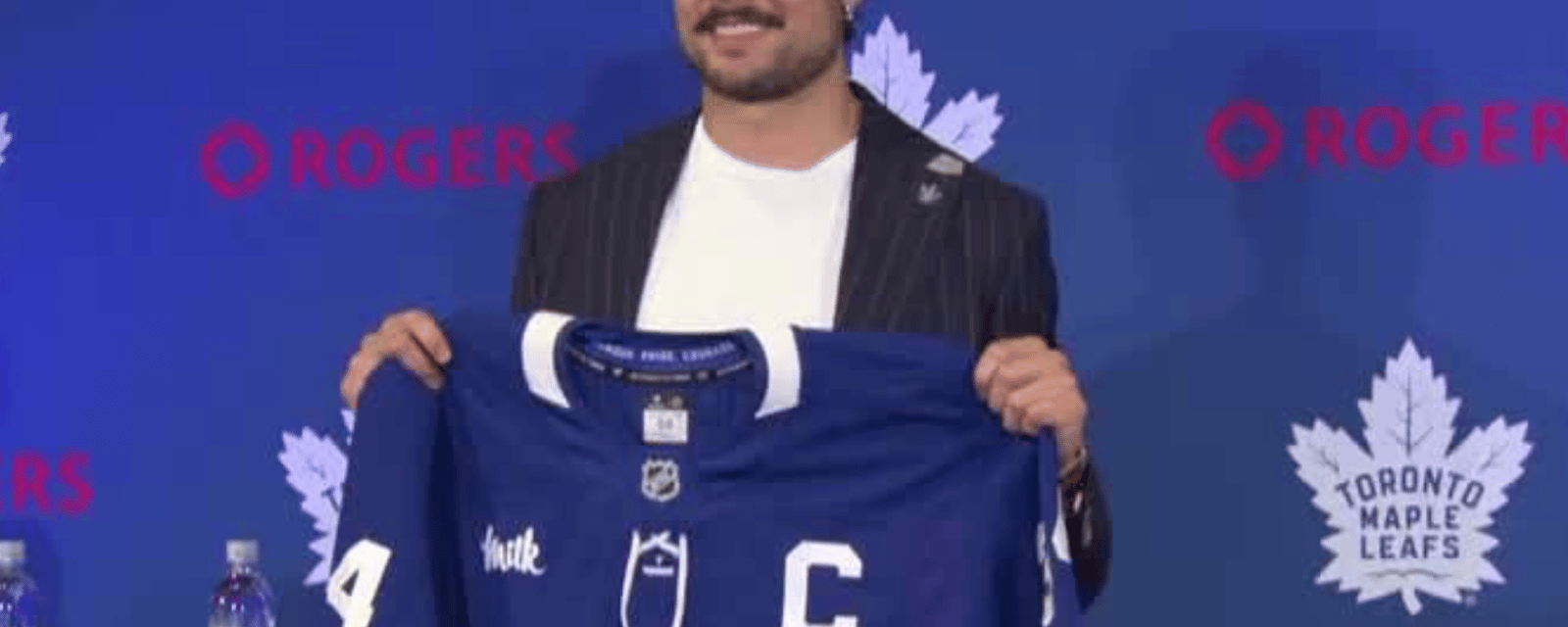 Auston Matthews speaks for 1st time as Leafs captain 