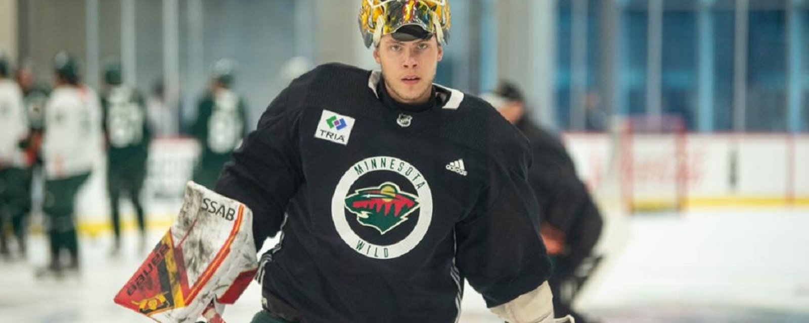 Wild call up rookie goaltender after losing Game 4.