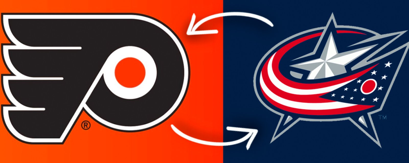 Reports of another trade between Flyers and Blue Jackets today