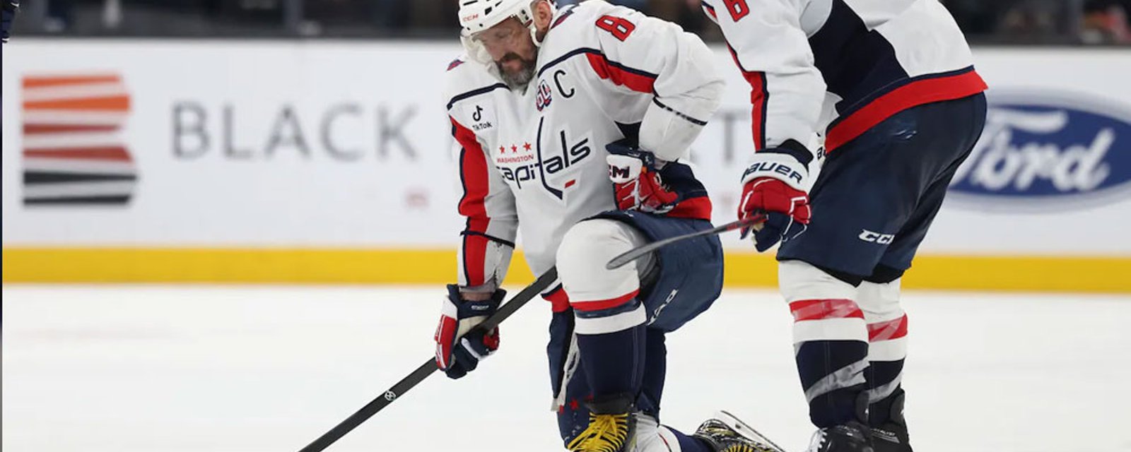 The Capitals confirm that captain Alex Ovechkin is out long-term