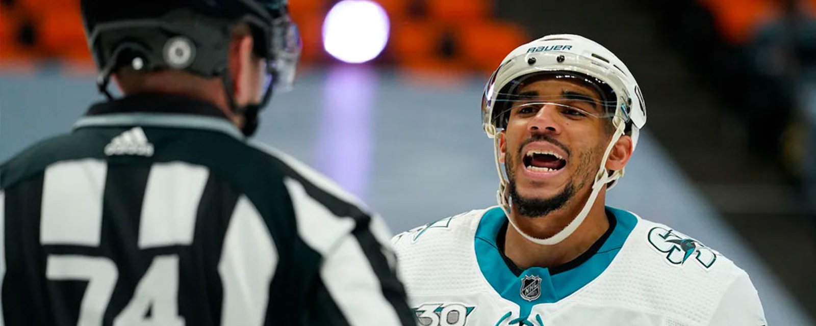 Sharks issue a statement on Evander Kane