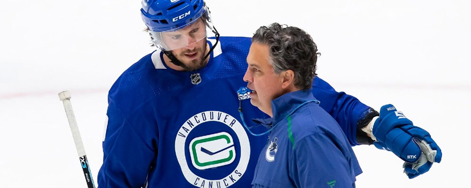 Things boil over as J.T. Miller screams at coach Travis Green during Canucks practice