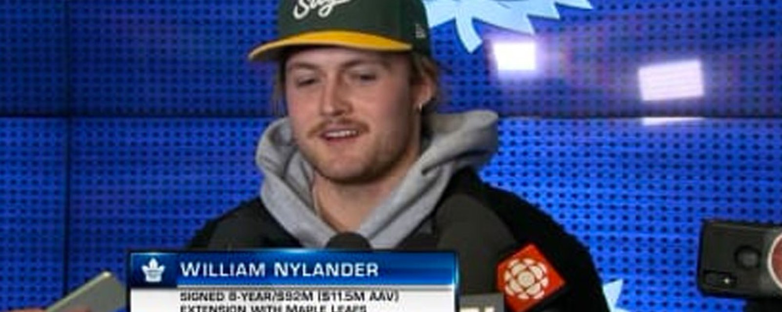 William Nylander fires a shot at Kyle Dubas after signing massive new contract