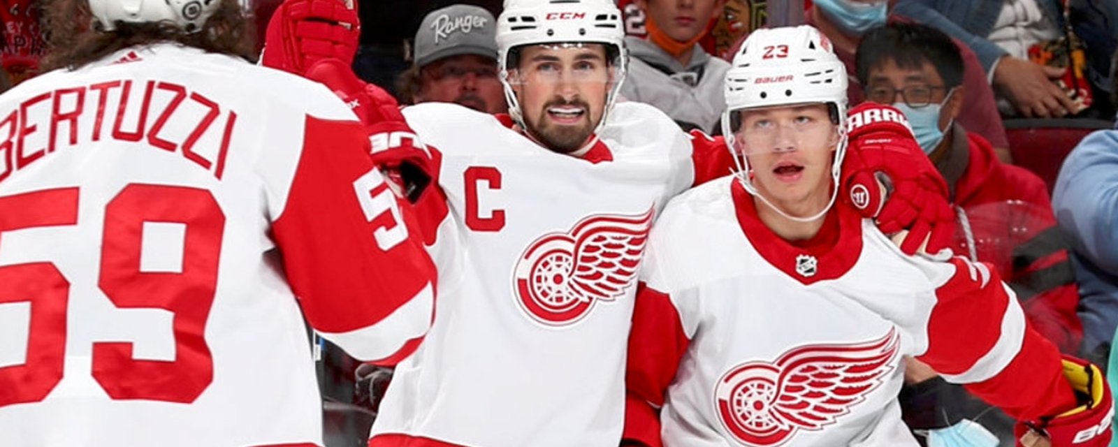 Red Wings captain Dylan Larkin snipes overtime winner to beat Capitals! (VIDEO)