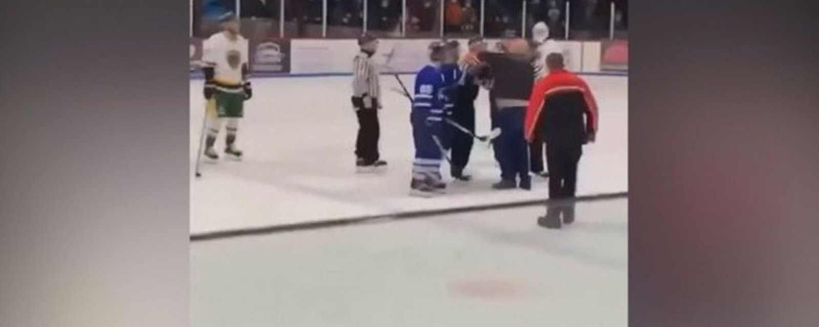 Arena announcer attacks referee in Quebec senior league