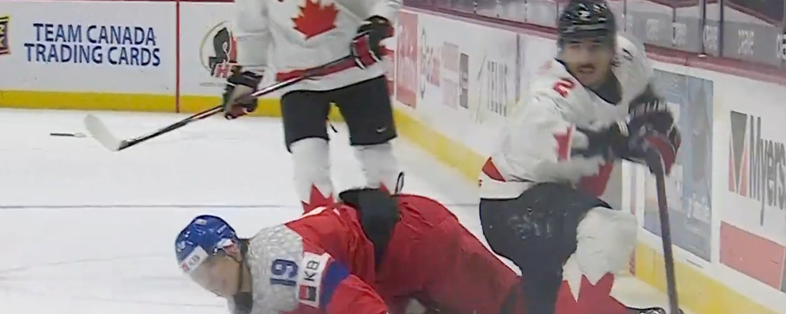 Canada's Andrew Gibson receives death threats after quarter-final loss at WJC