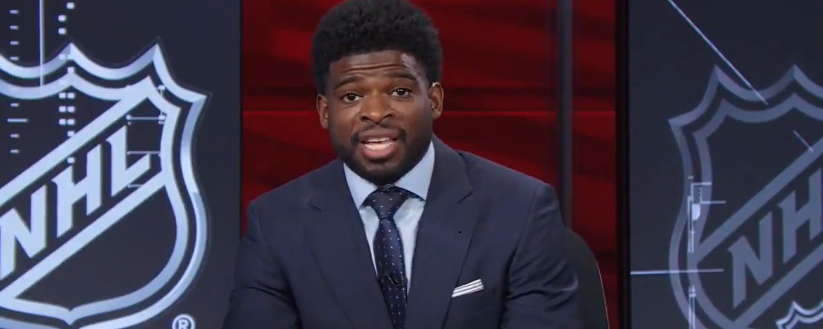 Strange update on P.K. Subban
