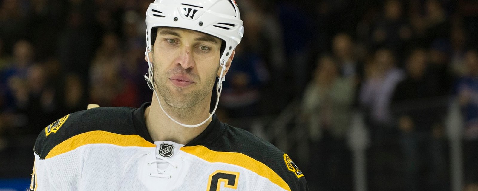 Zdeno Chara's career may be over.