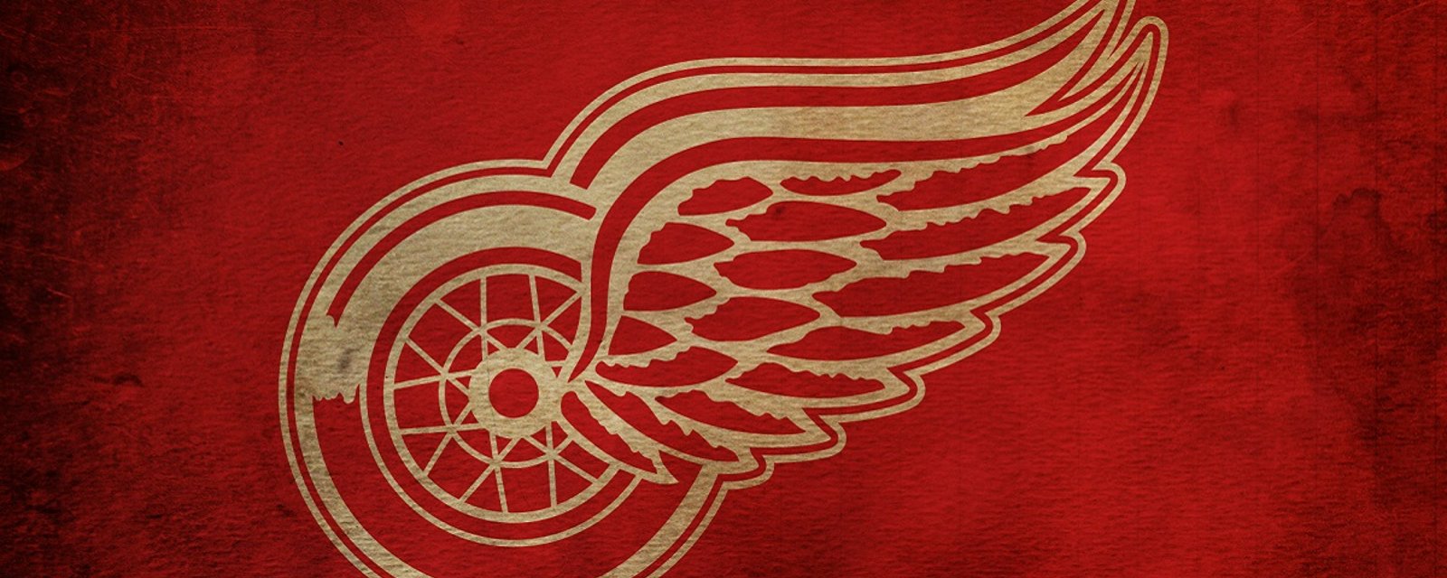 Red Wings place veteran forward on waivers on Sunday.