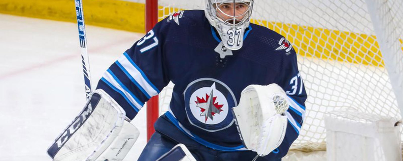 Connor Hellebuyck releases incredible mask for Armed Forces Appreciation night! 