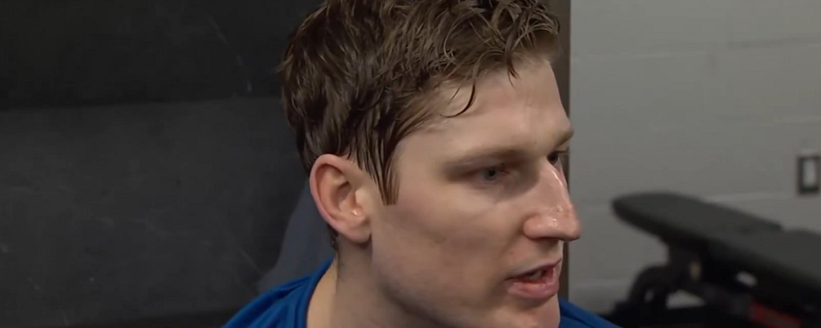 MacKinnon gives brutal response when asked about the Rantanen trade.