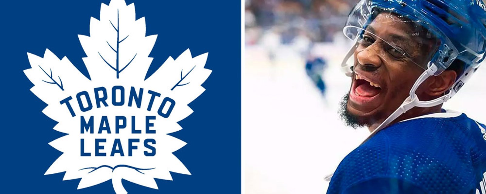 Wayne Simmonds appears to be back in the fold for the Leafs