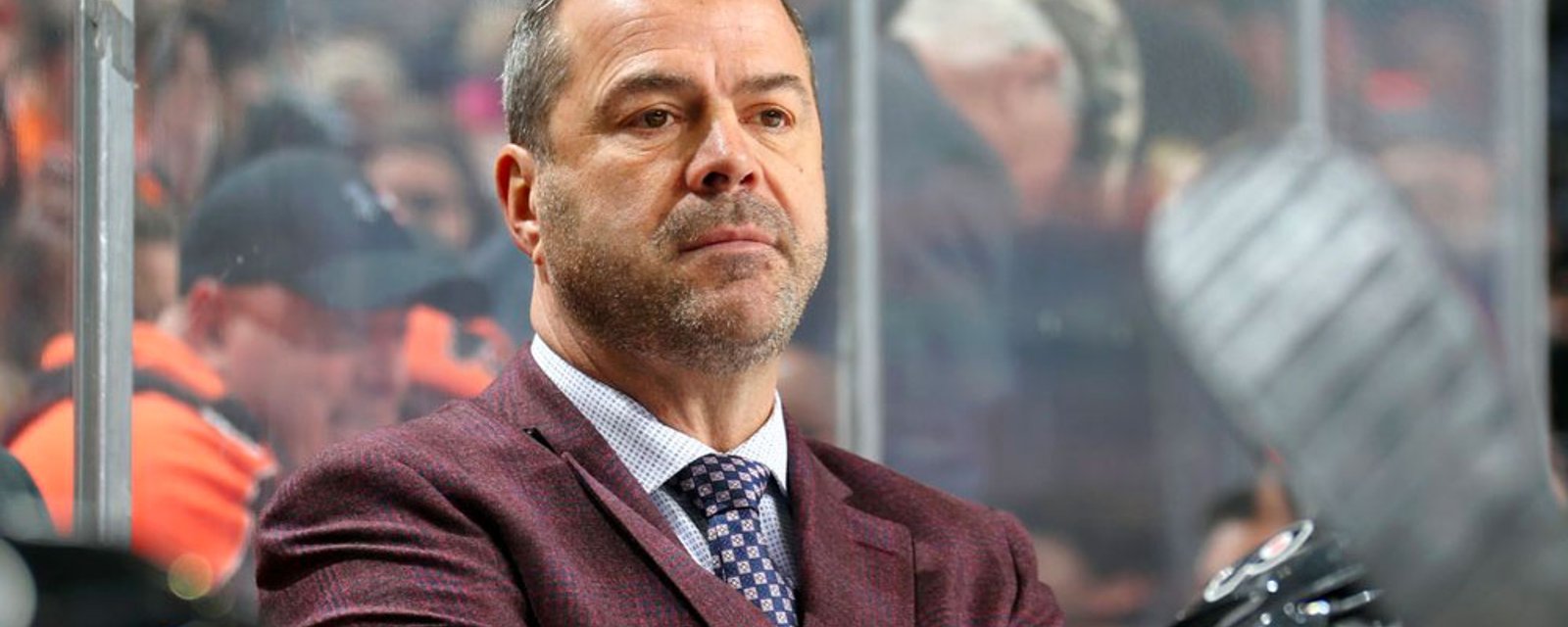 Rumors that Vigneault could be replaced by former Flyers forward