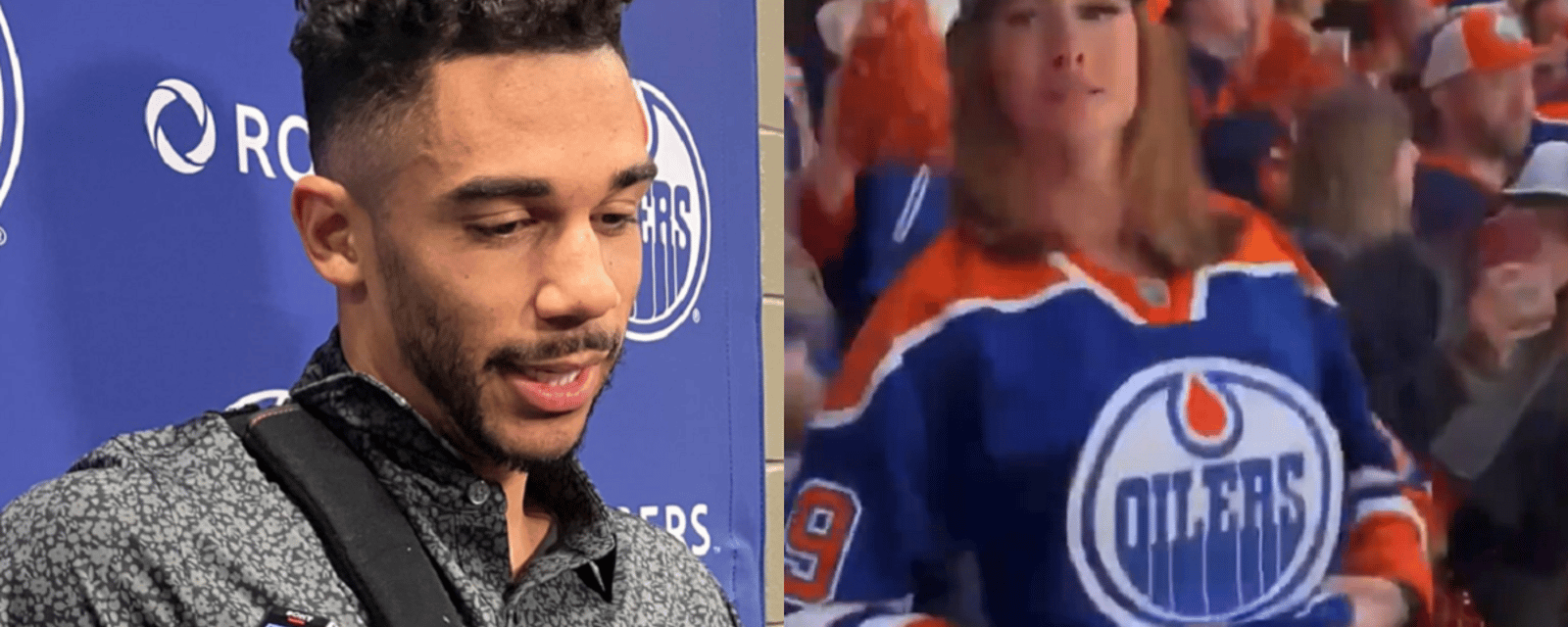 Evander Kane sounds off on 'passionate' Oilers fan.
