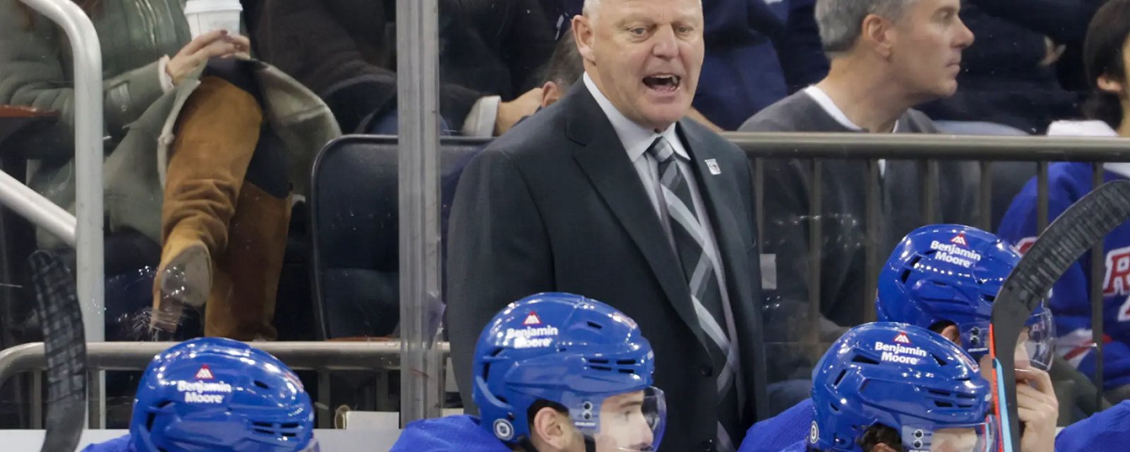 Rangers fans furious with Gerrard Gallant's lineup decisions.