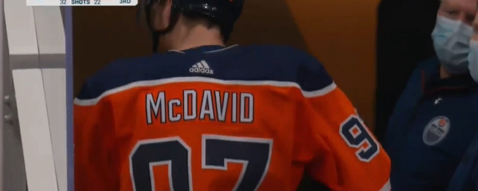 Connor McDavid ejected for boarding major.