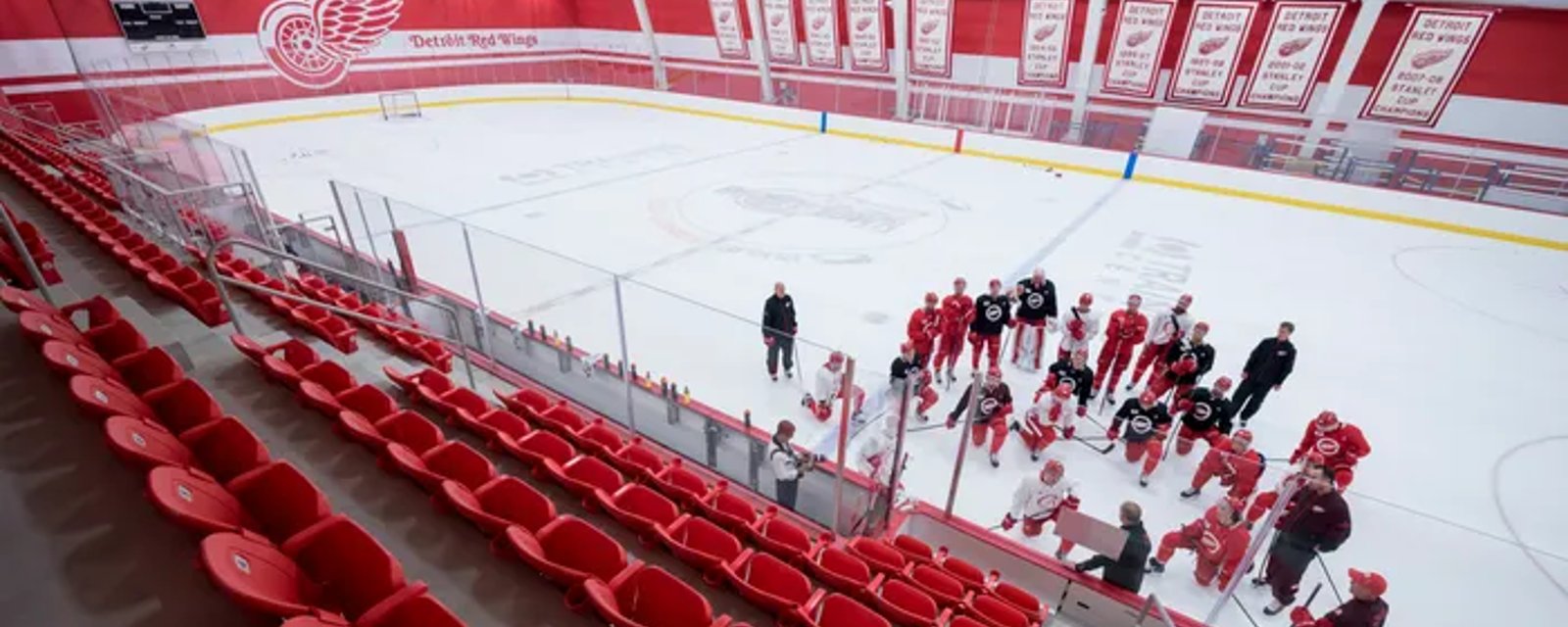 Discouraging news emerges from Red Wings practice 