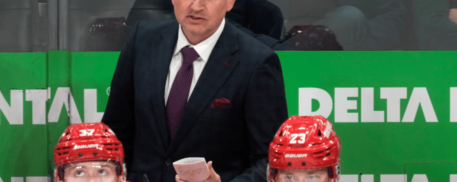 Red Wings coach Derek Lalonde blasts the NHL 