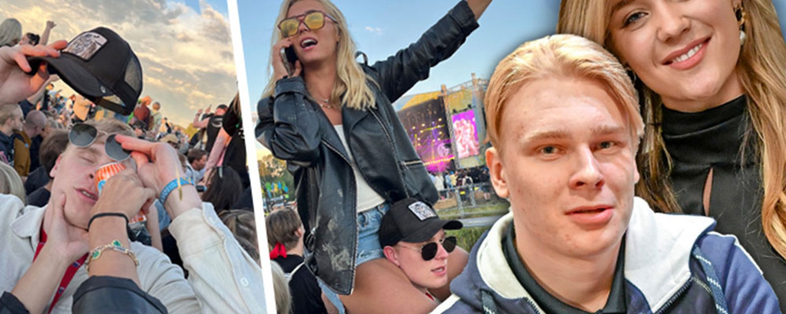Kaapo Kakko kicks off his offseason by getting drunk with models and actors