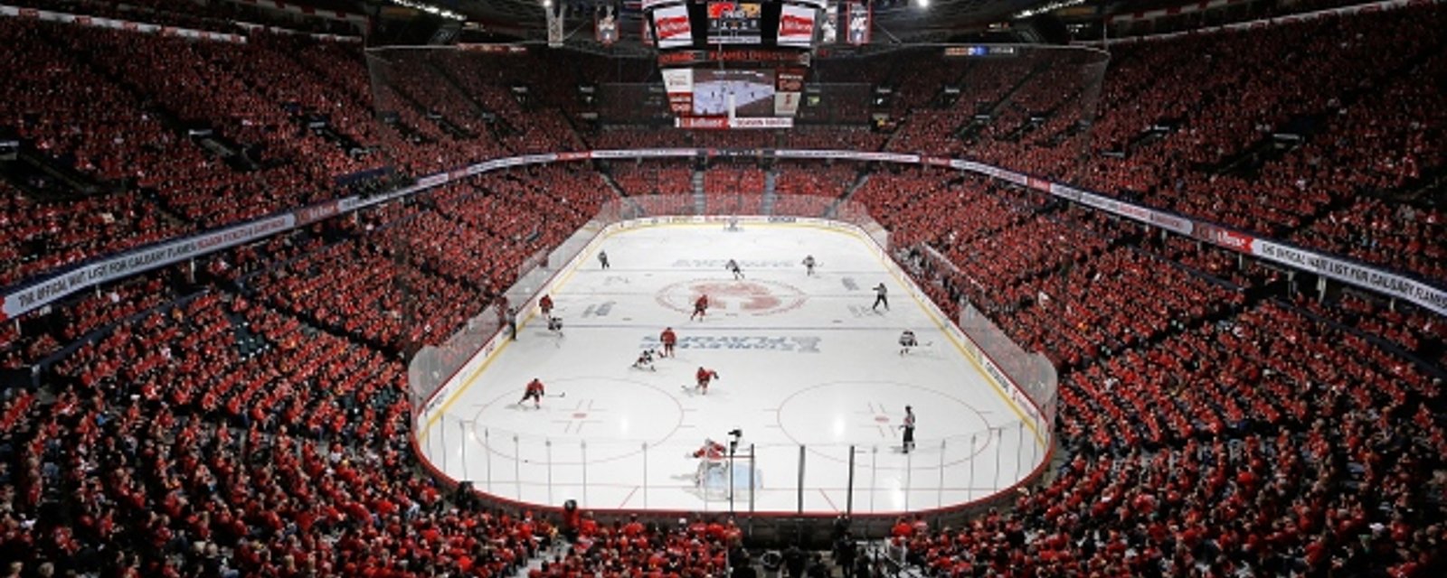 Huge issue in Calgary delays Game 1 3rd period, worries team for following games