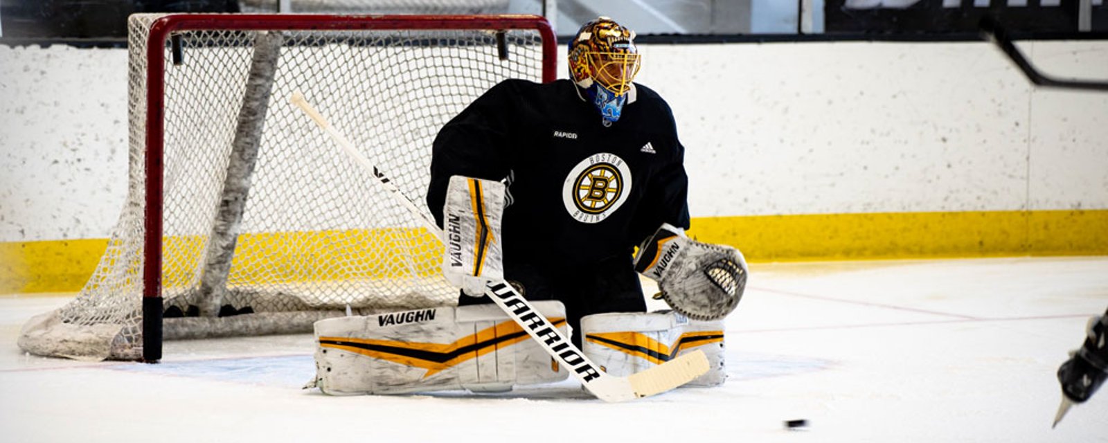 Tuukka Rask re-joins the Bruins with Jeremy Swayman out of the lineup