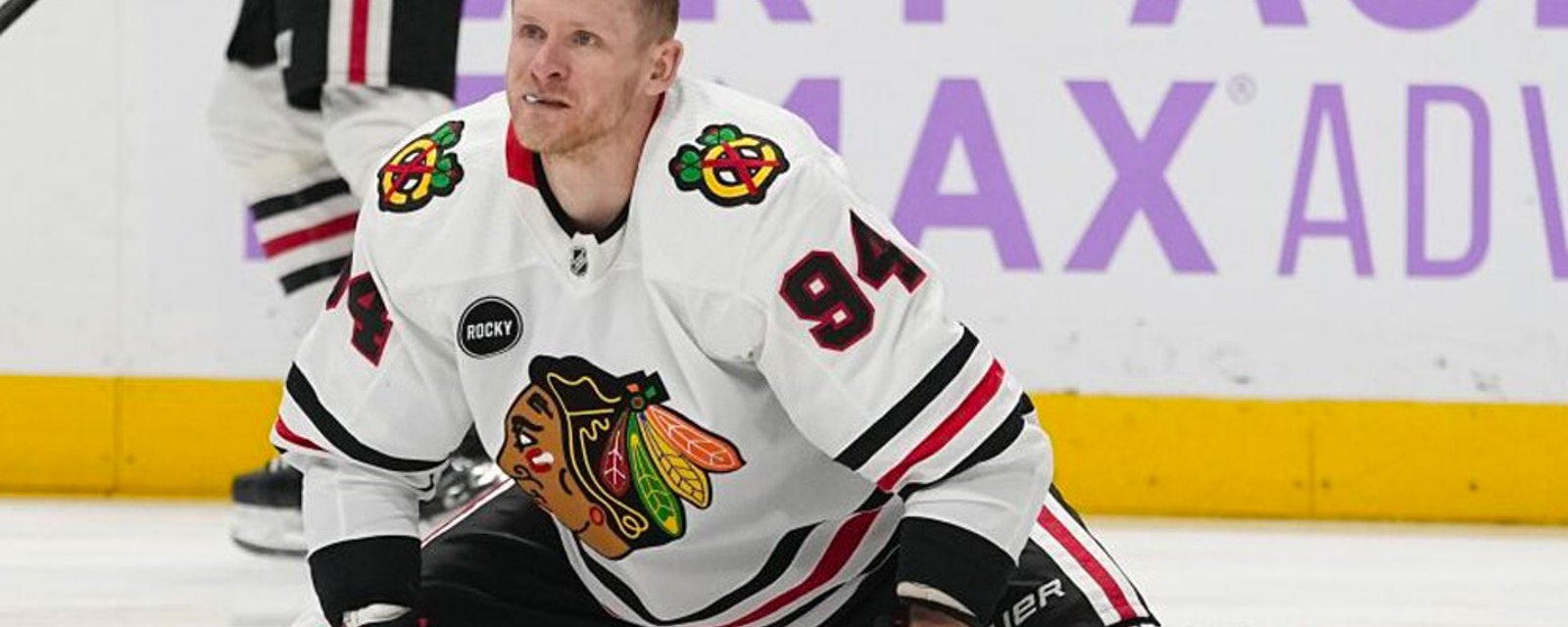 Corey Perry leaves the Chicago Blackhawks