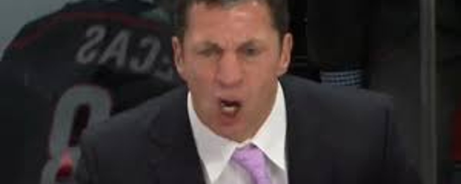 NHL disciplines Brind’Amour for bench meltdown!